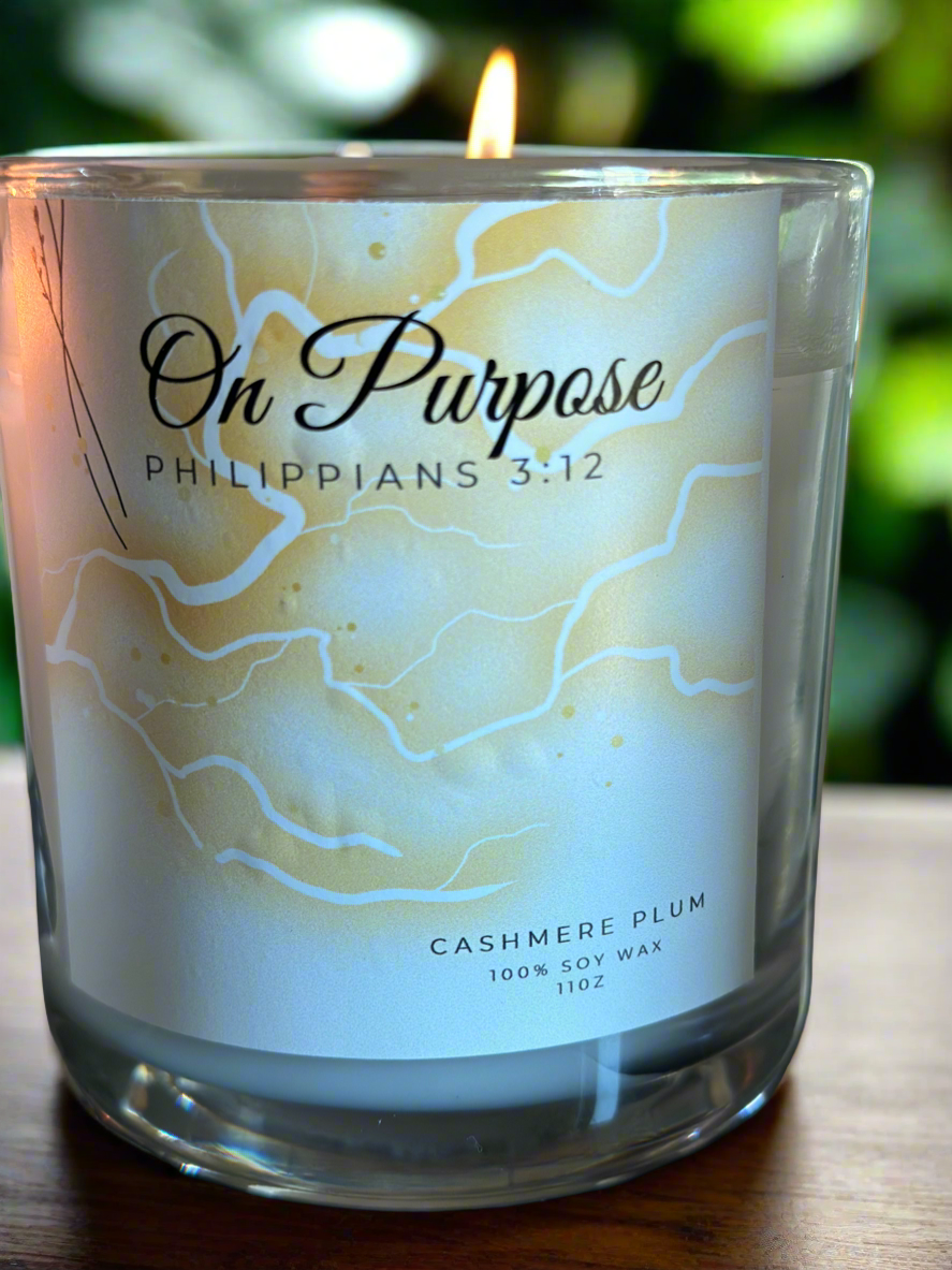 "ON PURPOSE" Cashmere Plum