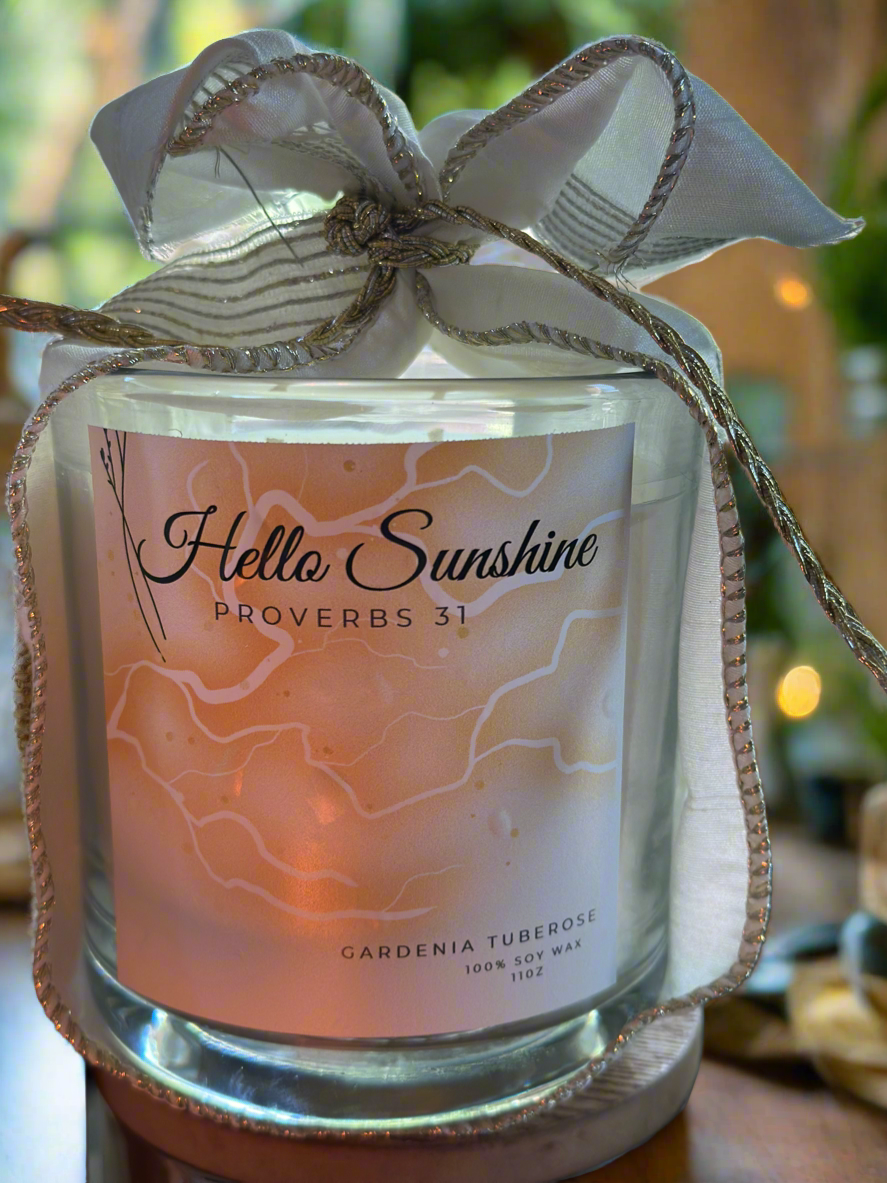 "HELLO SUNSHINE" Gardenia & Tuberose