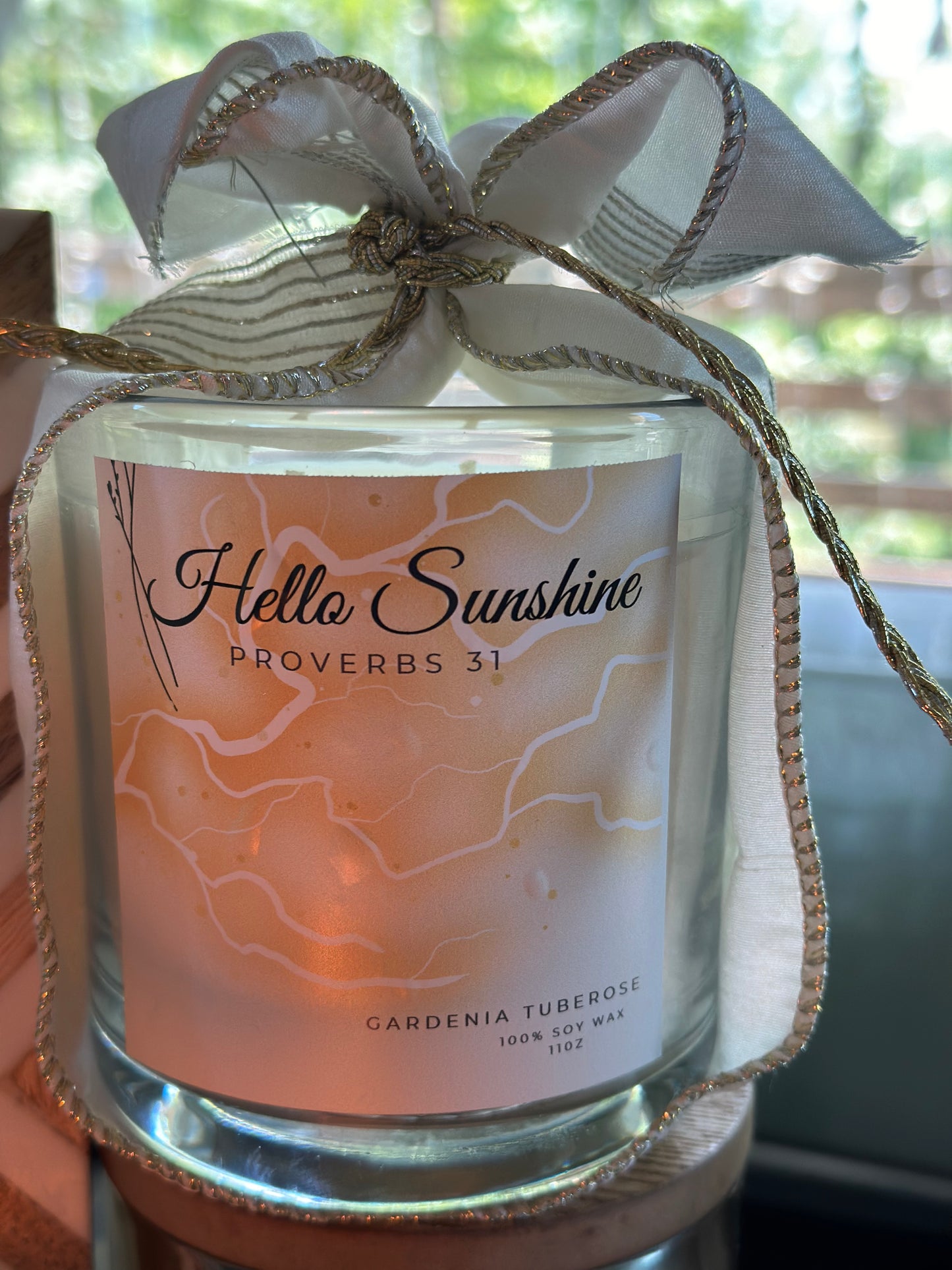 "HELLO SUNSHINE" Gardenia & Tuberose